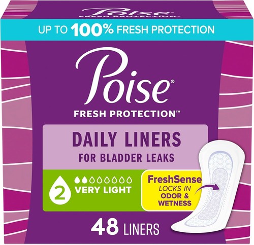 Poise incontinence pads 2 - incontinence, pads,