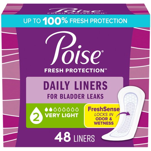 Poise daily liners - daily,